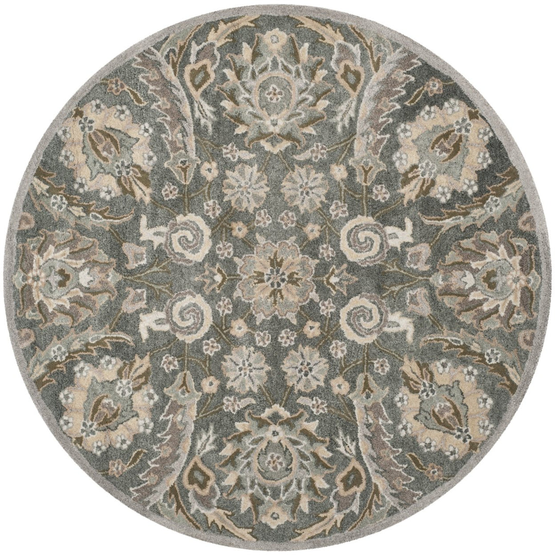 SAFAVIEH Bella BEL923B Handmade Grey / Multi Rug Image 4