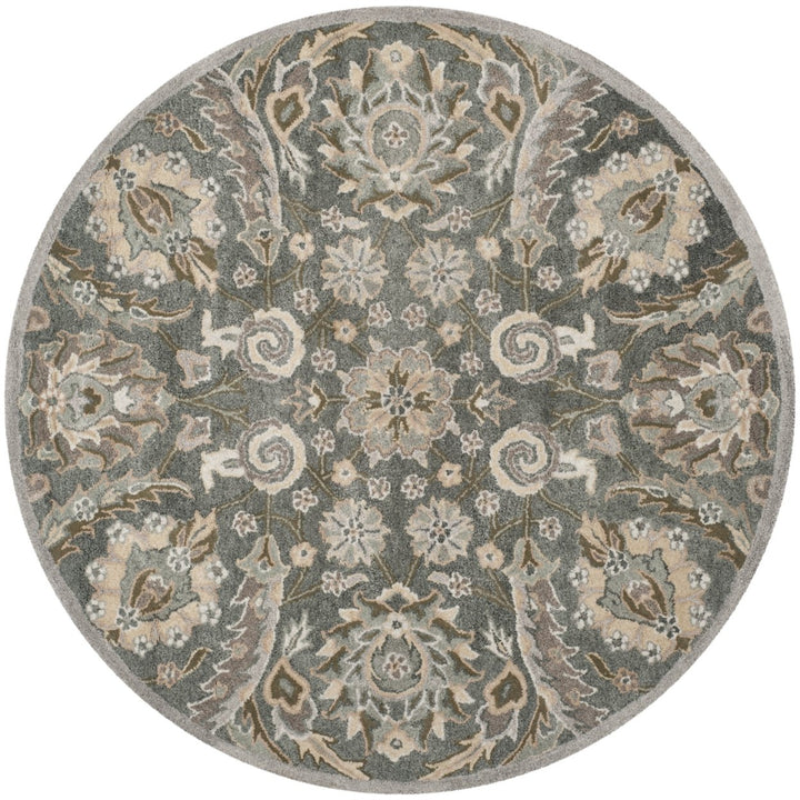 SAFAVIEH Bella BEL923B Handmade Grey / Multi Rug Image 4