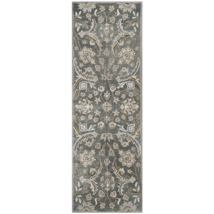 SAFAVIEH Bella BEL923B Handmade Grey / Multi Rug Image 5