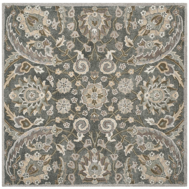 SAFAVIEH Bella BEL923B Handmade Grey / Multi Rug Image 6