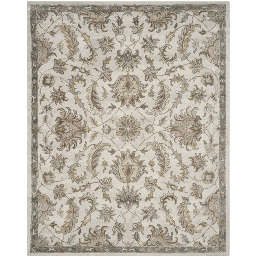 SAFAVIEH Bella BEL924A Handmade Ivory / Light Grey Rug Image 1