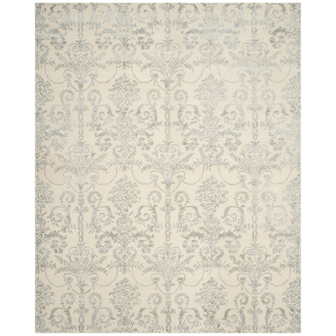 SAFAVIEH Bella BEL917A Handmade Ivory / Grey Rug Image 1