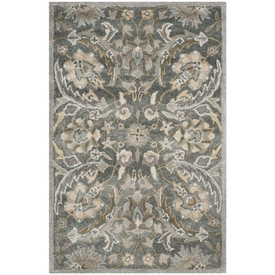 SAFAVIEH Bella BEL923B Handmade Grey / Multi Rug Image 9