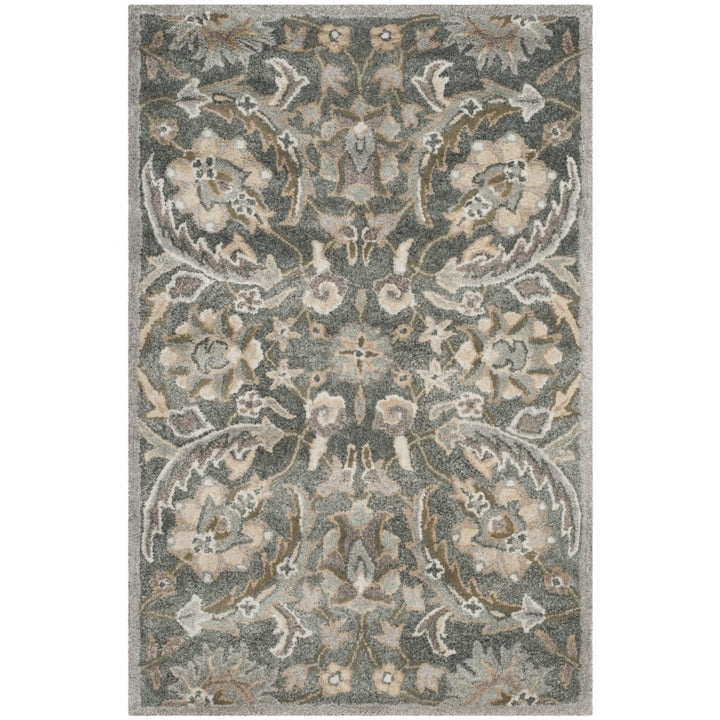 SAFAVIEH Bella BEL923B Handmade Grey / Multi Rug Image 9