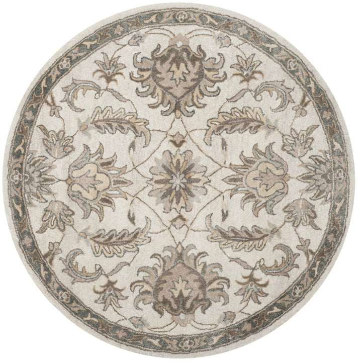 SAFAVIEH Bella BEL924A Handmade Ivory / Light Grey Rug Image 4