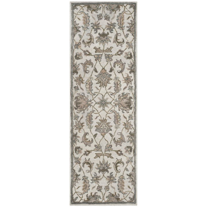 SAFAVIEH Bella BEL924A Handmade Ivory / Light Grey Rug Image 5