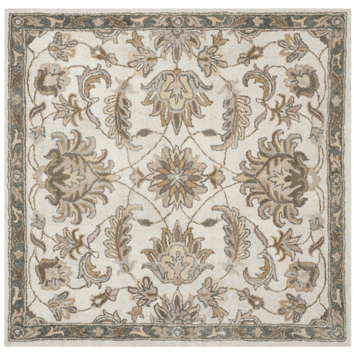 SAFAVIEH Bella BEL924A Handmade Ivory / Light Grey Rug Image 6