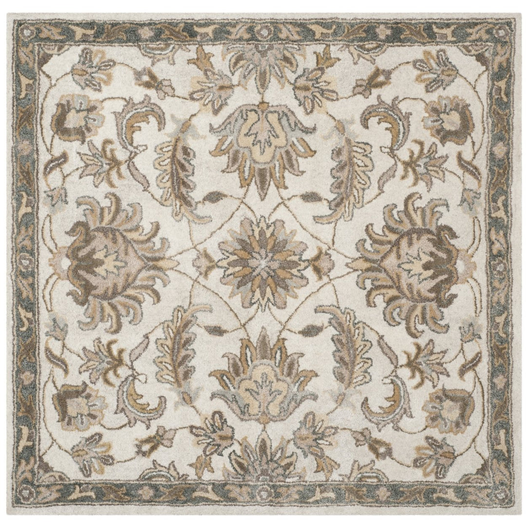 SAFAVIEH Bella BEL924A Handmade Ivory / Light Grey Rug Image 1