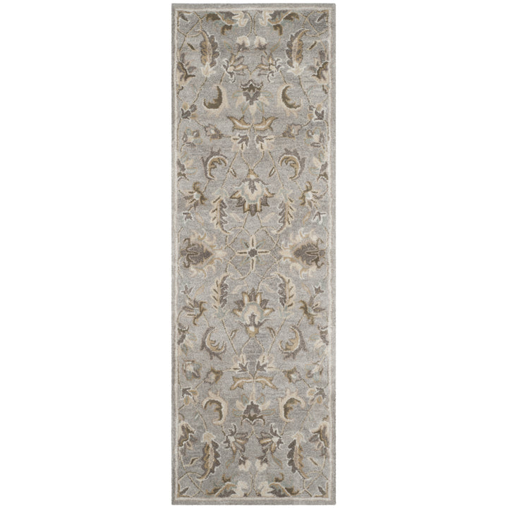 SAFAVIEH Bella BEL924B Handmade Grey / Multi Rug Image 5