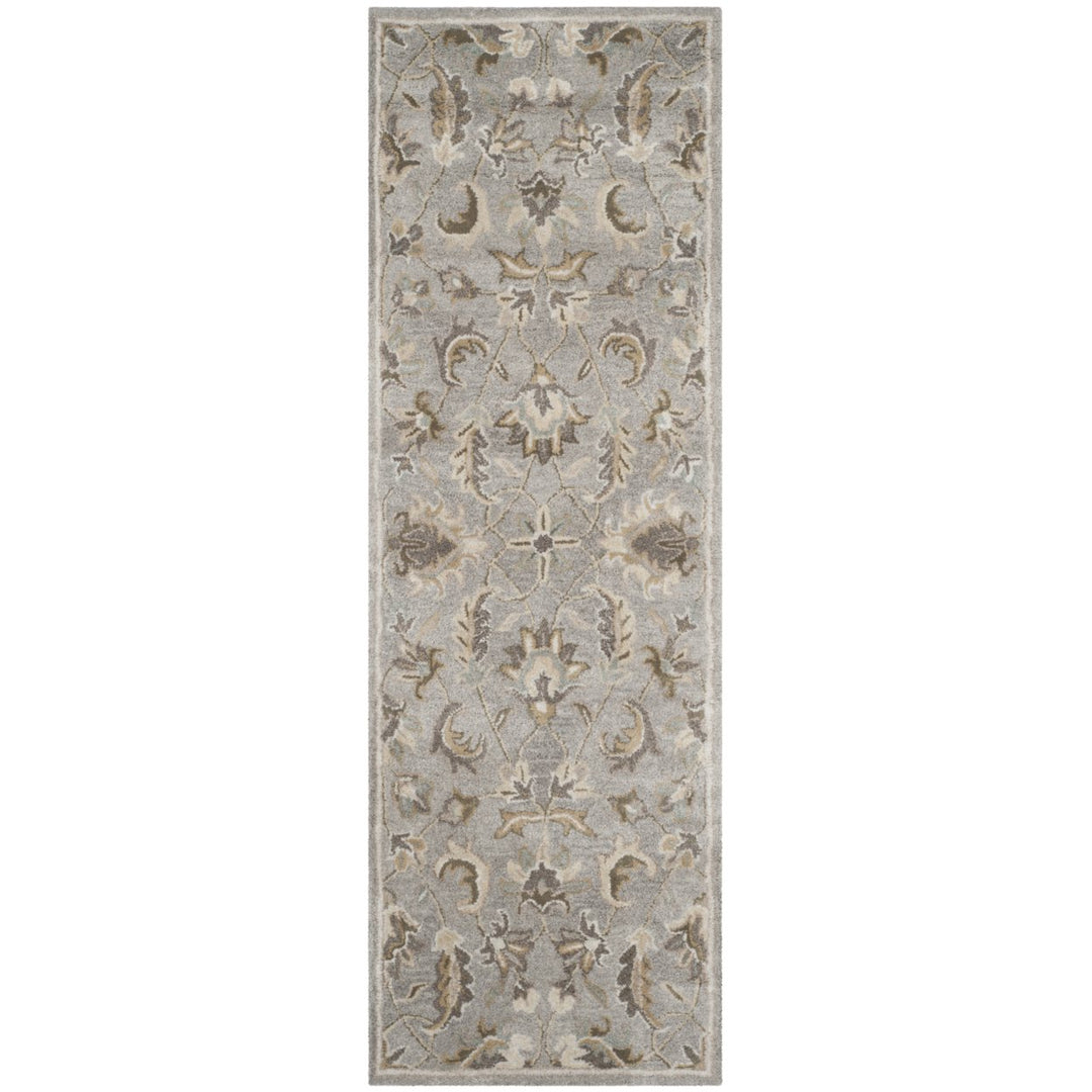 SAFAVIEH Bella BEL924B Handmade Grey / Multi Rug Image 1