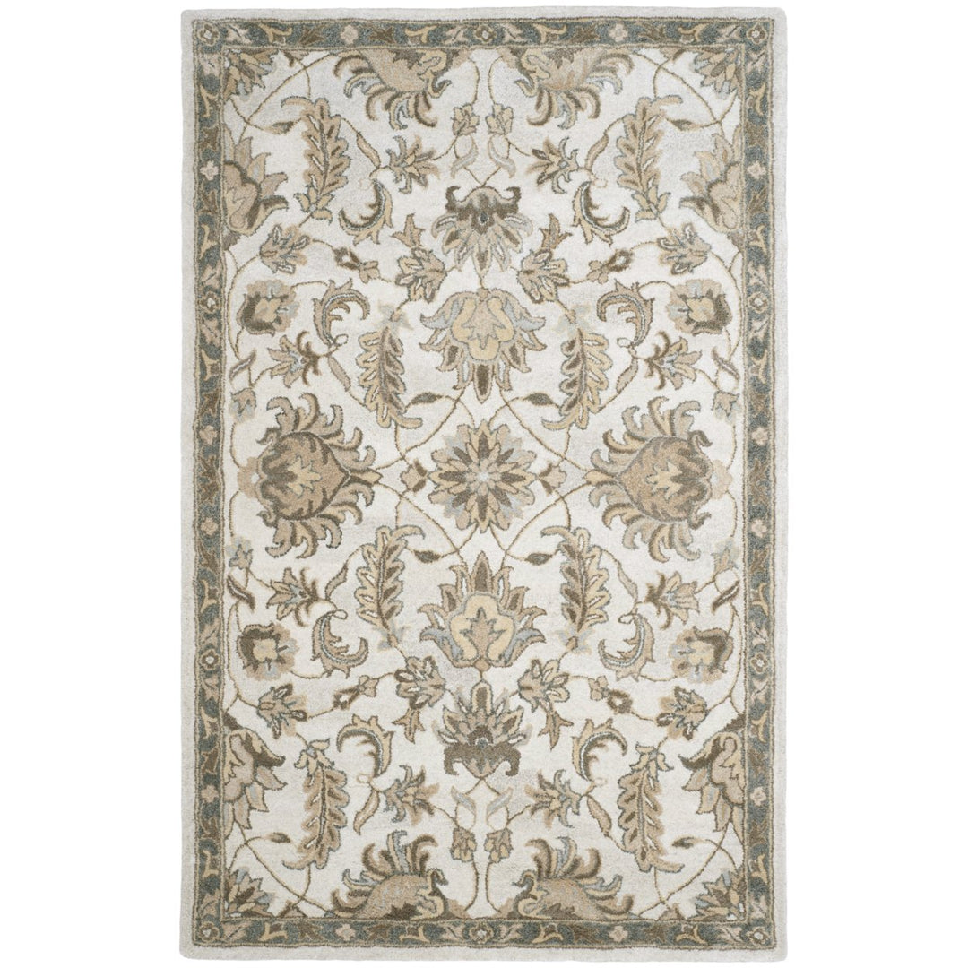 SAFAVIEH Bella BEL924A Handmade Ivory / Light Grey Rug Image 11