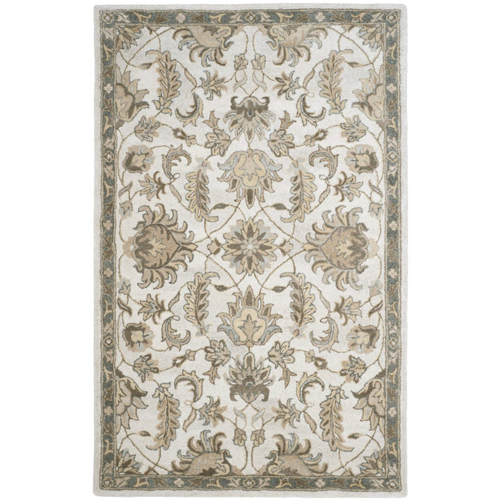 SAFAVIEH Bella BEL924A Handmade Ivory / Light Grey Rug Image 11