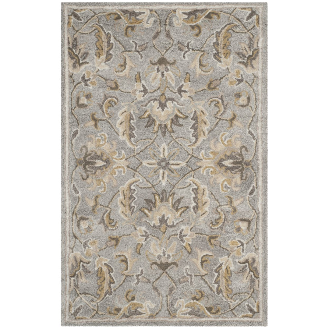 SAFAVIEH Bella BEL924B Handmade Grey / Multi Rug Image 1