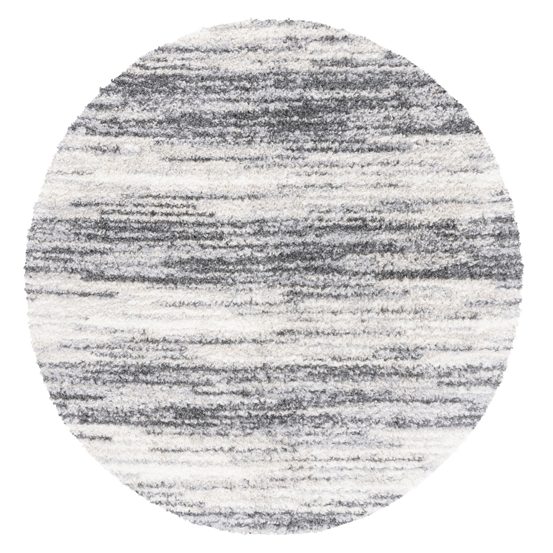 SAFAVIEH Berber Shag BER412H Charcoal / Grey Rug Image 4