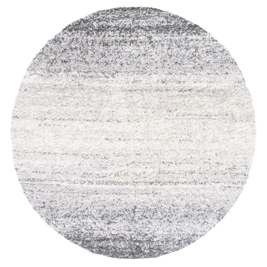 SAFAVIEH Berber Shag BER420F Grey / Charcoal Rug Image 1