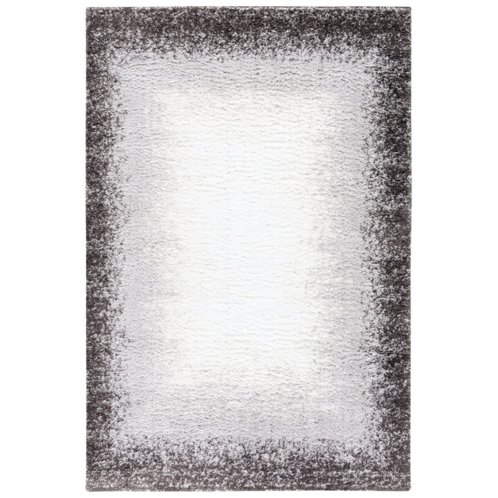 SAFAVIEH Berber Shag BER547F Dark Grey / Grey Rug Image 1