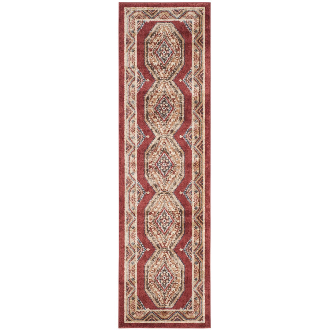 SAFAVIEH Bijar Collection BIJ647R Red / Rust Rug Image 1