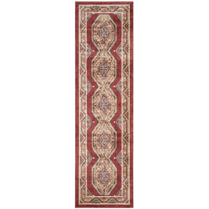 SAFAVIEH Bijar Collection BIJ647R Red / Rust Rug Image 1