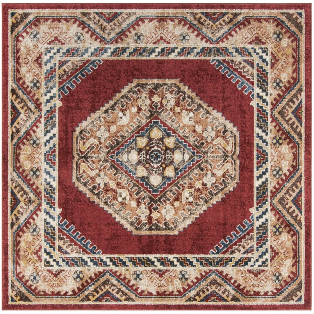 SAFAVIEH Bijar Collection BIJ647R Red / Rust Rug Image 6