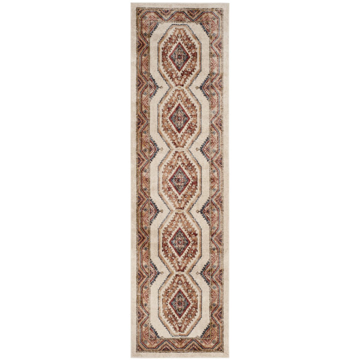 SAFAVIEH Bijar Collection BIJ647A Ivory / Rust Rug Image 3