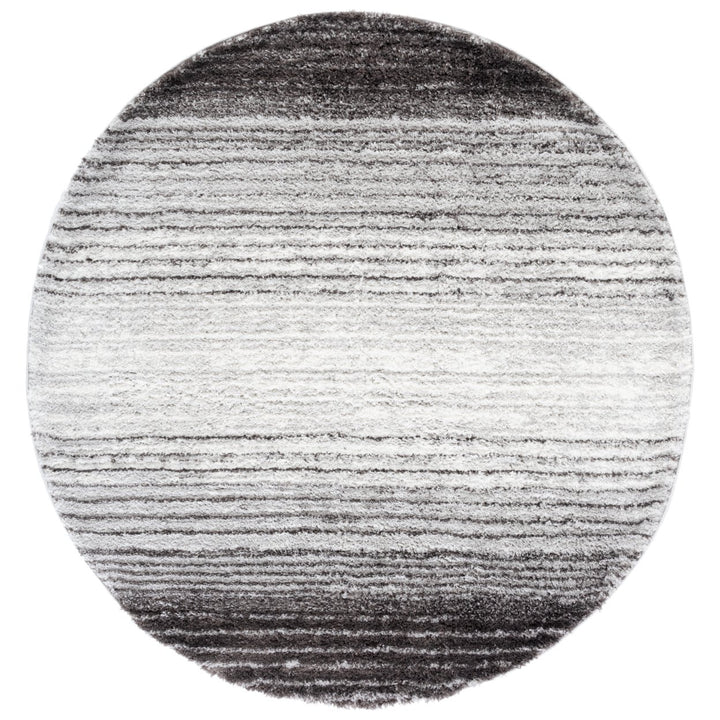 SAFAVIEH Berber Shag BER571F Grey / Dark Grey Rug Image 1