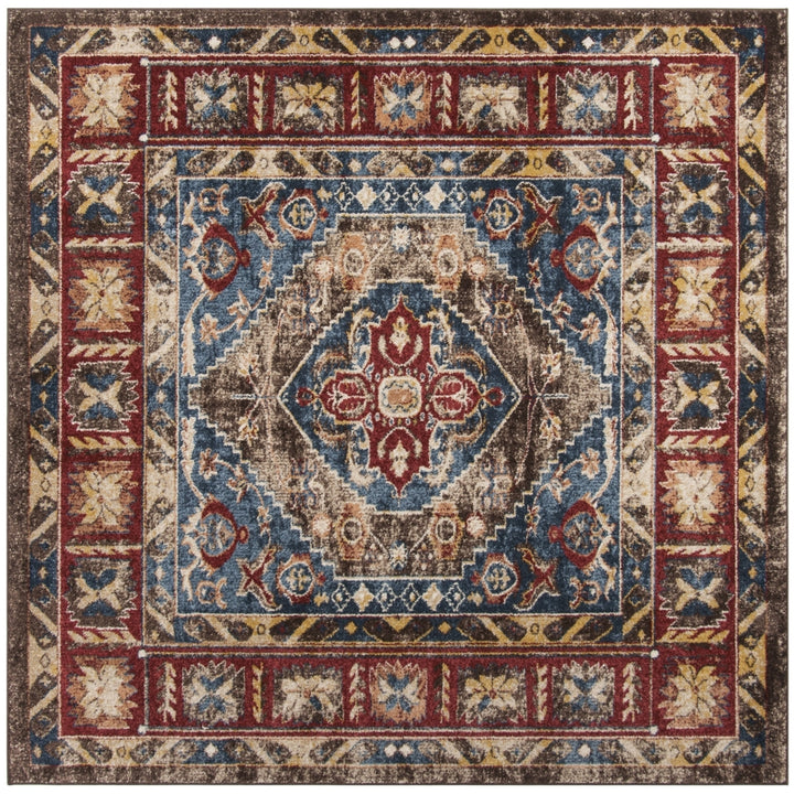 SAFAVIEH Bijar Collection BIJ621C Brown / Royal Rug Image 6