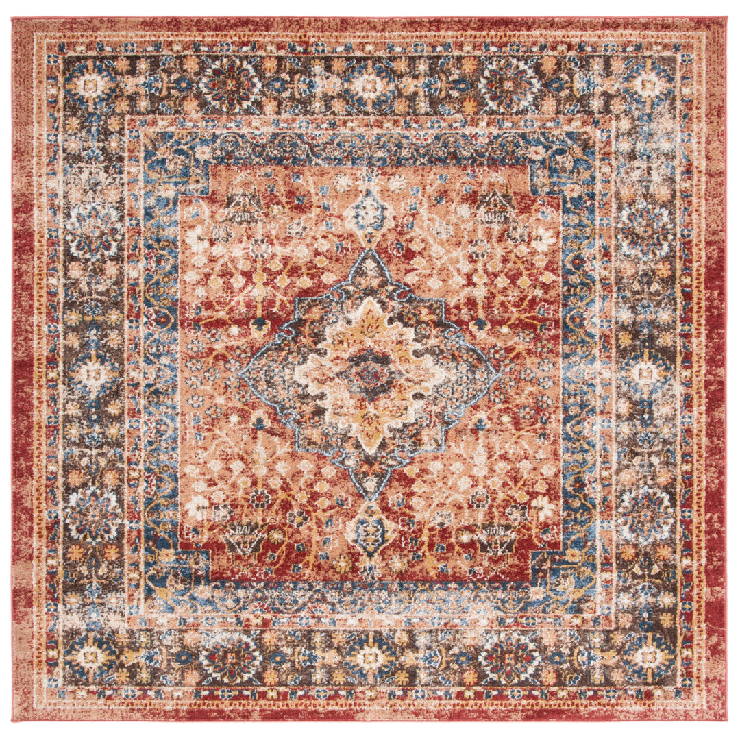 SAFAVIEH Bijar Collection BIJ652P Rust / Brown Rug Image 5