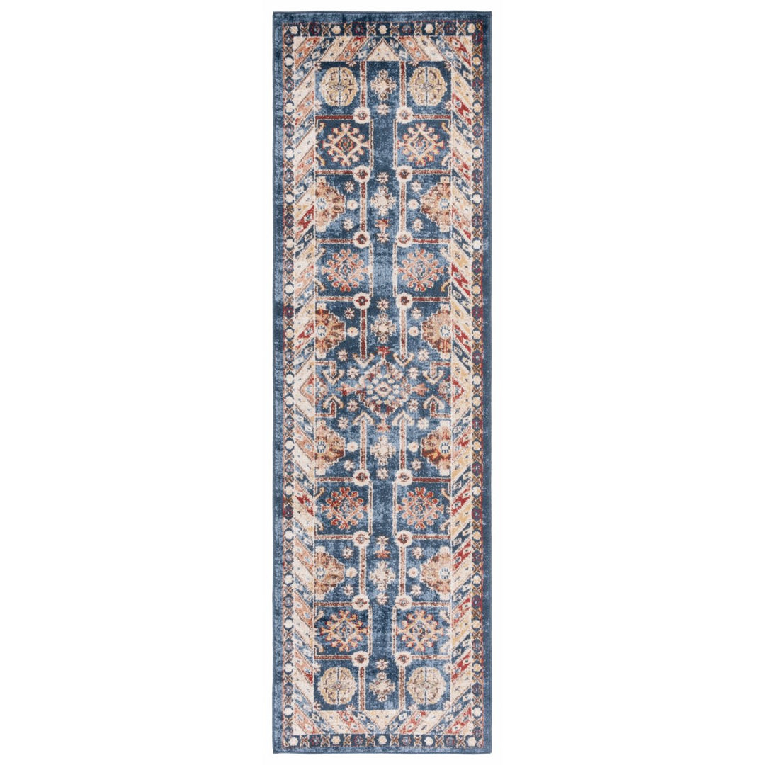 SAFAVIEH Bijar Collection BIJ653B Royal / Ivory Rug Image 1