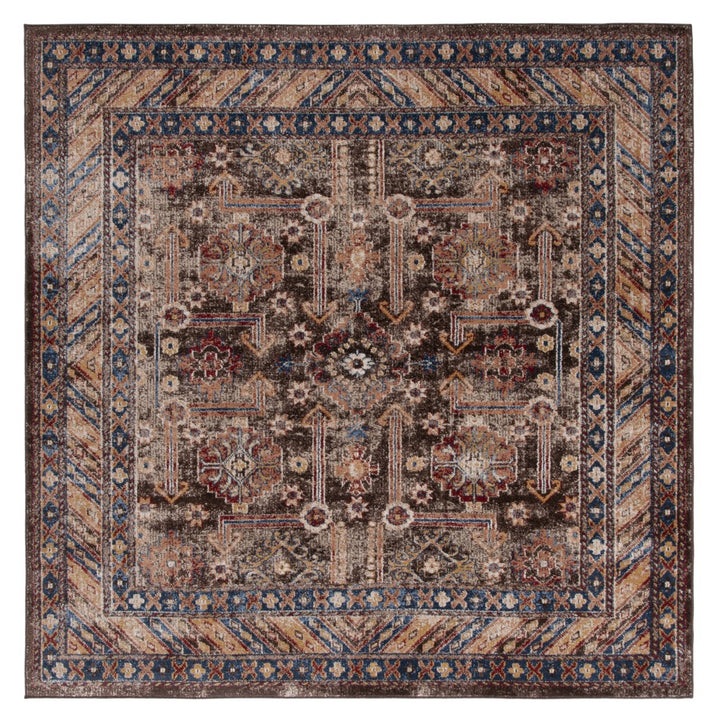 SAFAVIEH Bijar Collection BIJ653B Royal / Ivory Rug Image 6