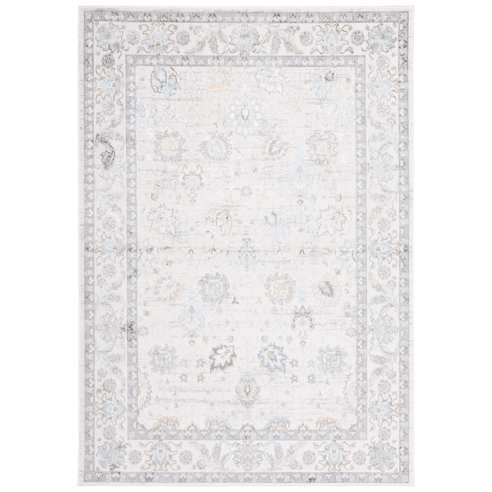 SAFAVIEH Bel Air Collection BLA210F Grey / Beige Rug Image 2