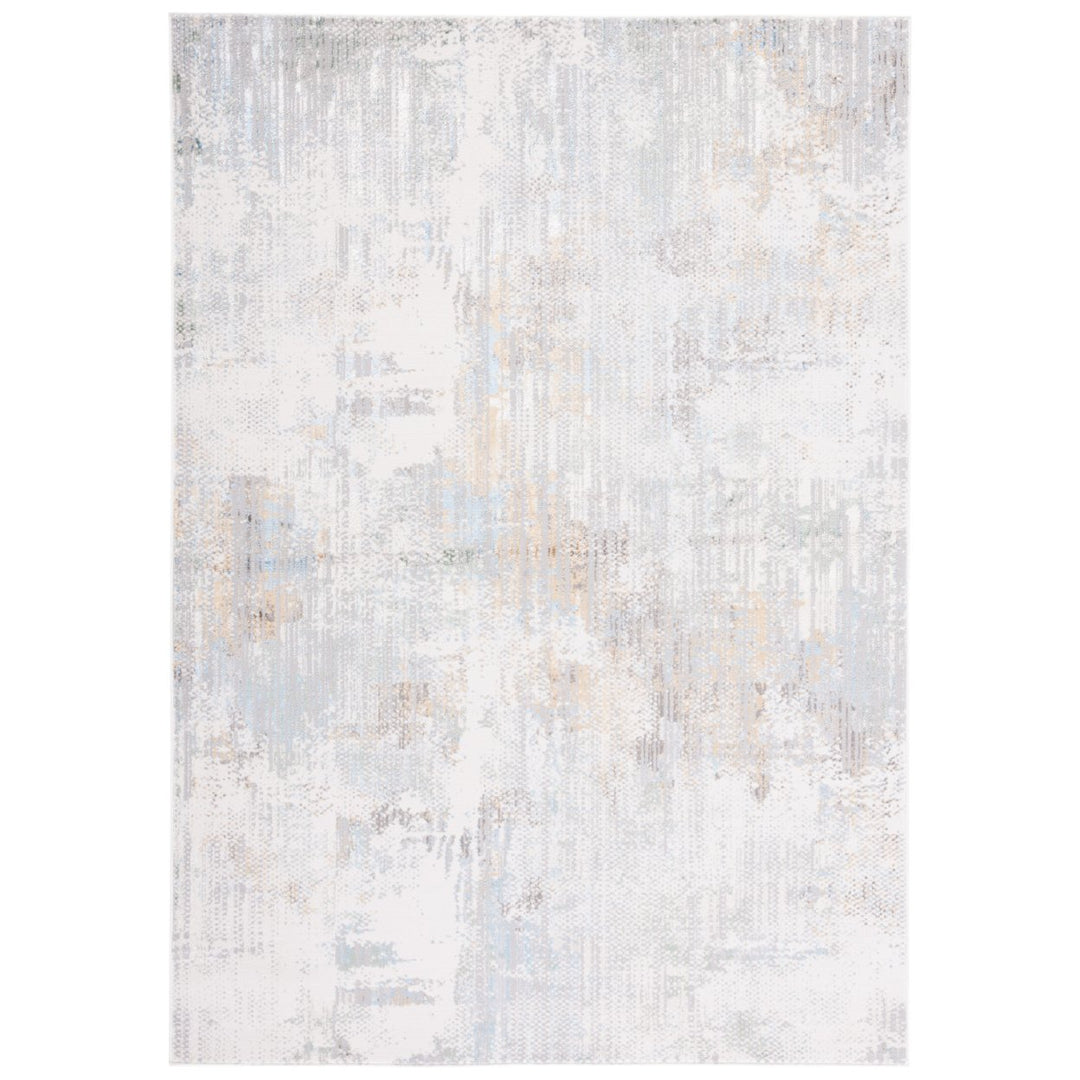 SAFAVIEH Bel Air Collection BLA216F Grey / Gold Rug Image 1