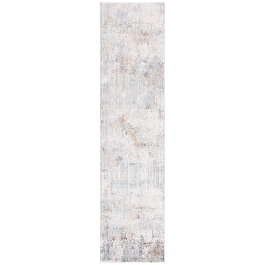 SAFAVIEH Bel Air Collection BLA216F Grey / Gold Rug Image 6