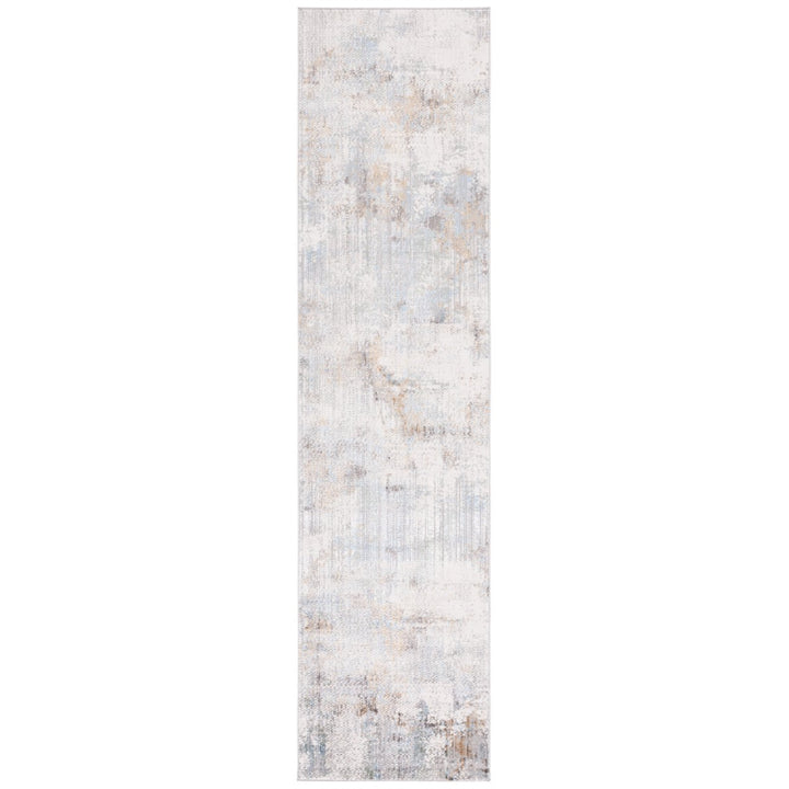 SAFAVIEH Bel Air Collection BLA216F Grey / Gold Rug Image 1