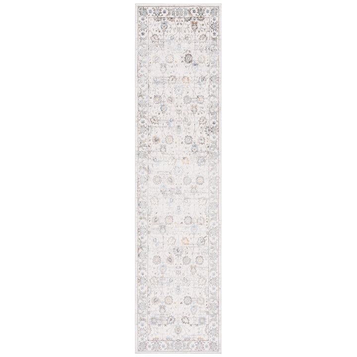 SAFAVIEH Bel Air Collection BLA210F Grey / Beige Rug Image 6