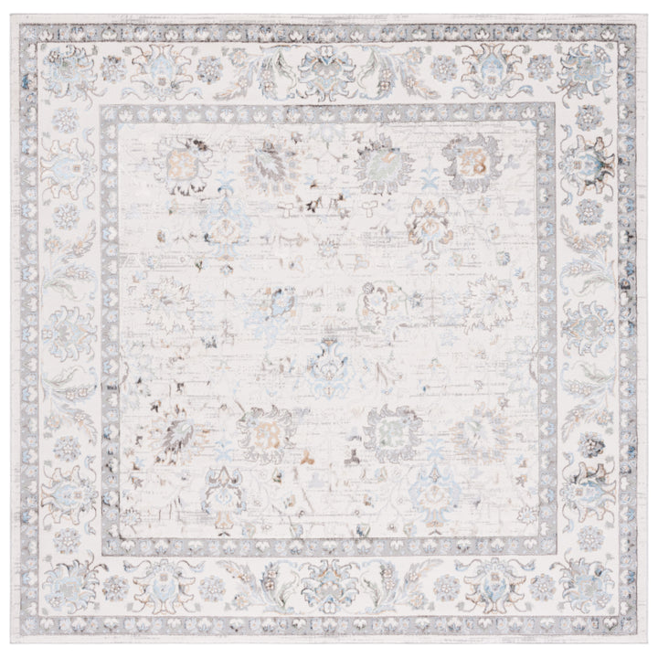 SAFAVIEH Bel Air Collection BLA210F Grey / Beige Rug Image 7