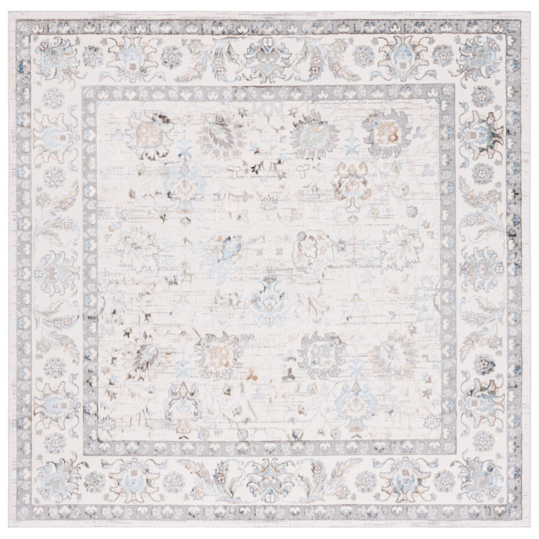 SAFAVIEH Bel Air Collection BLA210F Grey / Beige Rug Image 1