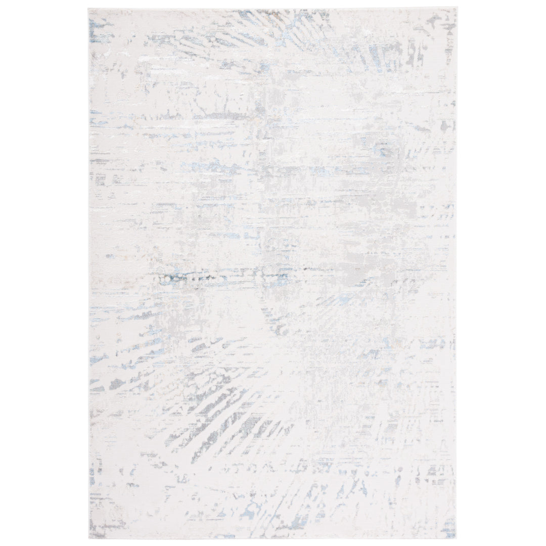 SAFAVIEH Bel Air Collection BLA222F Grey / Turquoise Rug Image 10