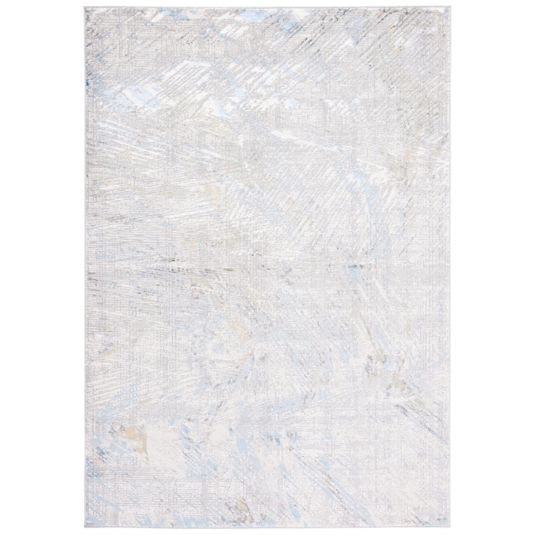 SAFAVIEH Bel Air Collection BLA224F Grey / Blue Rug Image 2