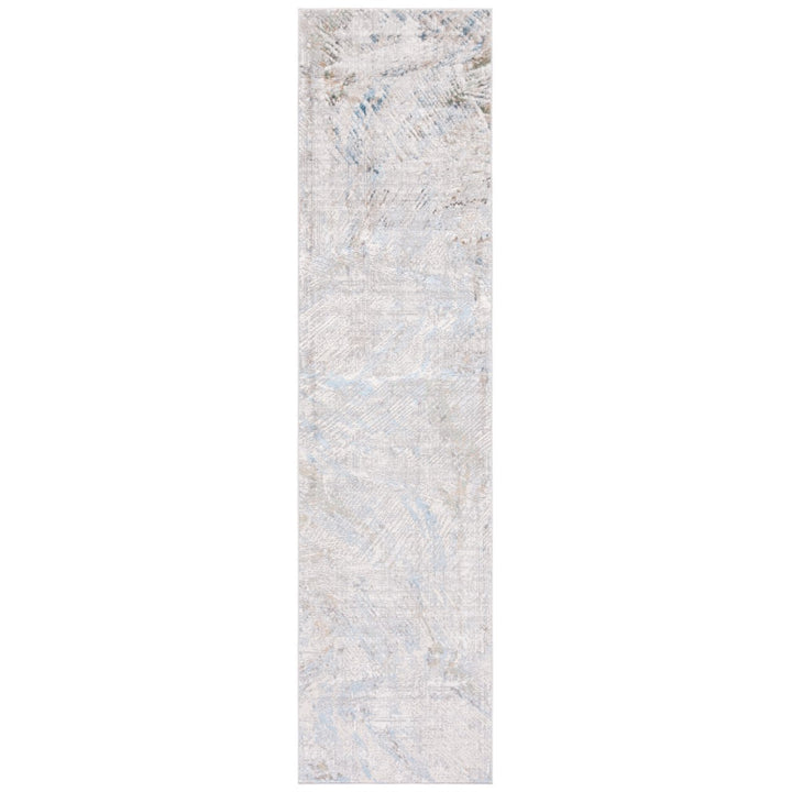 SAFAVIEH Bel Air Collection BLA224F Grey / Blue Rug Image 1