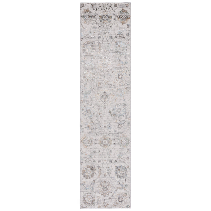 SAFAVIEH Bel Air Collection BLA238B Beige / Grey Rug Image 3