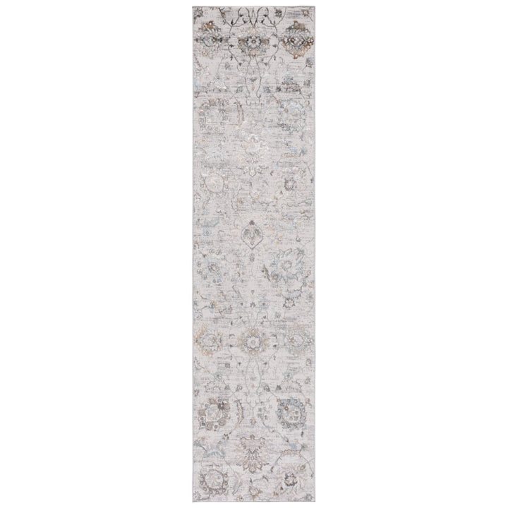 SAFAVIEH Bel Air Collection BLA238B Beige / Grey Rug Image 1