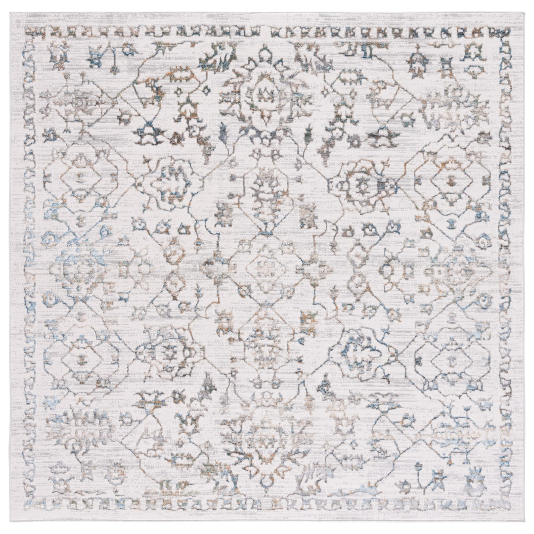 SAFAVIEH Bel Air Collection BLA234B Beige / Grey Rug Image 3