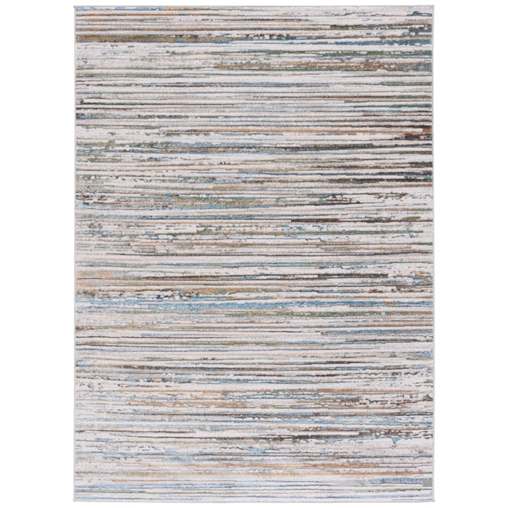 SAFAVIEH Bel Air Collection BLA240B Beige / Grey Rug Image 1