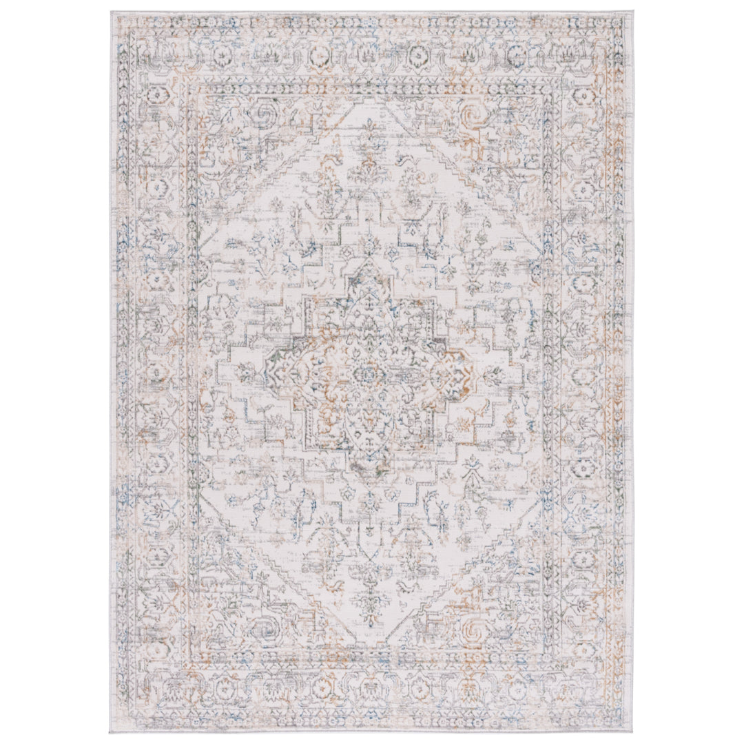 SAFAVIEH Bel Air Collection BLA244A Ivory / Grey Rug Image 1