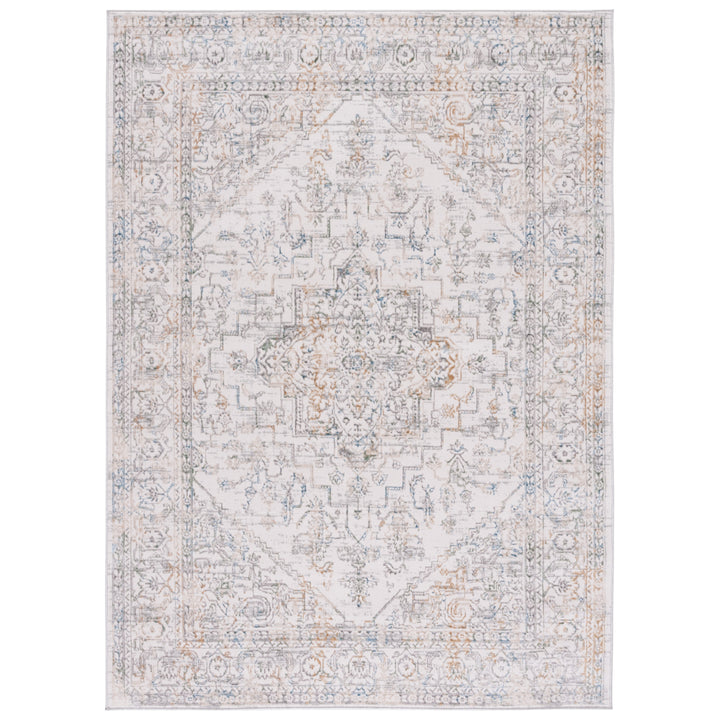 SAFAVIEH Bel Air Collection BLA244A Ivory / Grey Rug Image 1