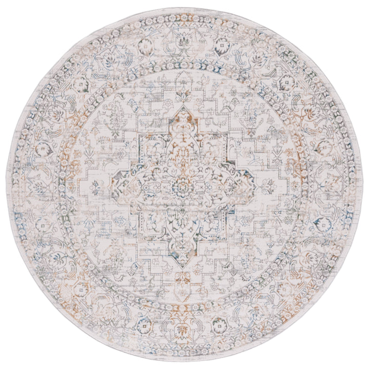 SAFAVIEH Bel Air Collection BLA244A Ivory / Grey Rug Image 1