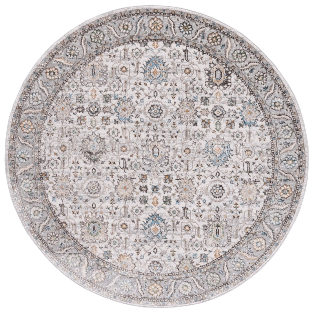 SAFAVIEH Bel Air Collection BLA246B Beige / Grey Rug Image 1