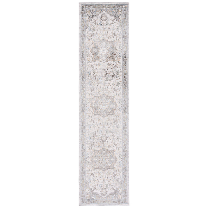 SAFAVIEH Bel Air Collection BLA242F Grey / Light Grey Rug Image 3