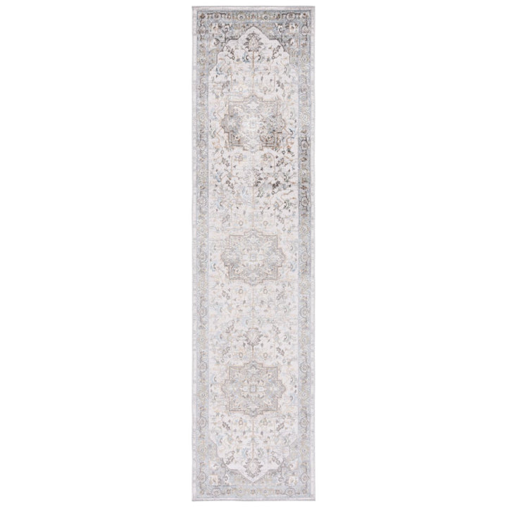 SAFAVIEH Bel Air Collection BLA242F Grey / Light Grey Rug Image 1