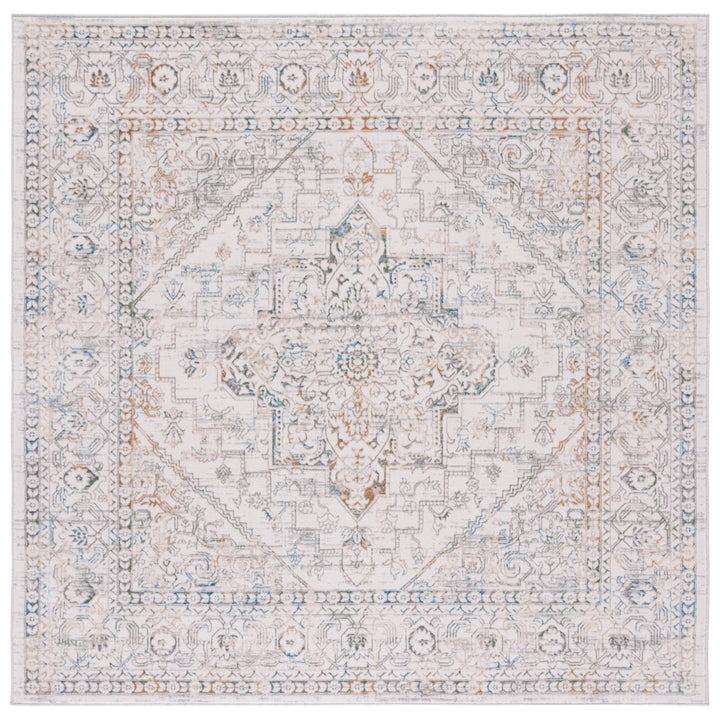 SAFAVIEH Bel Air Collection BLA244A Ivory / Grey Rug Image 3